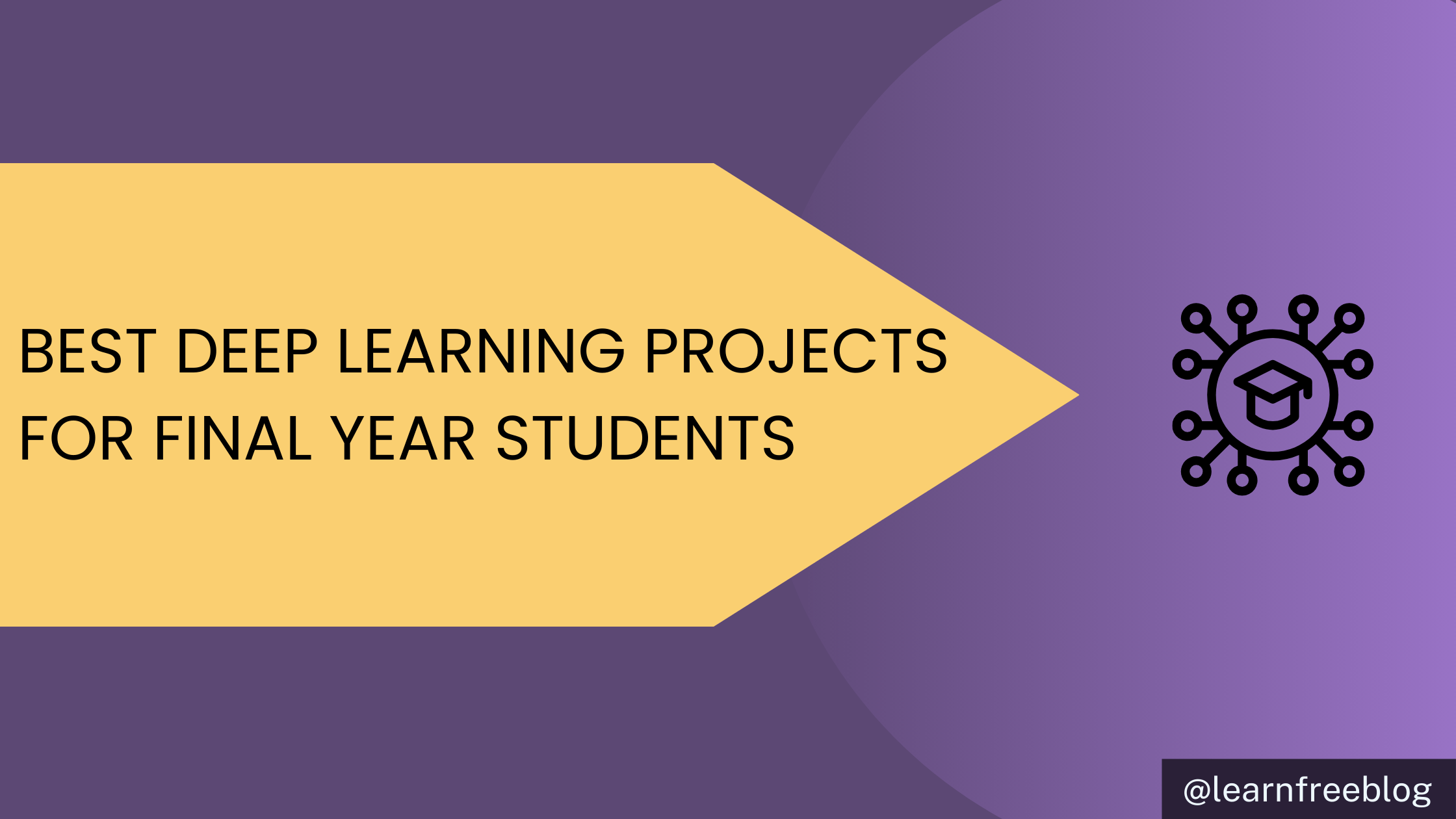 Best Deep Learning Projects for Final Year Students